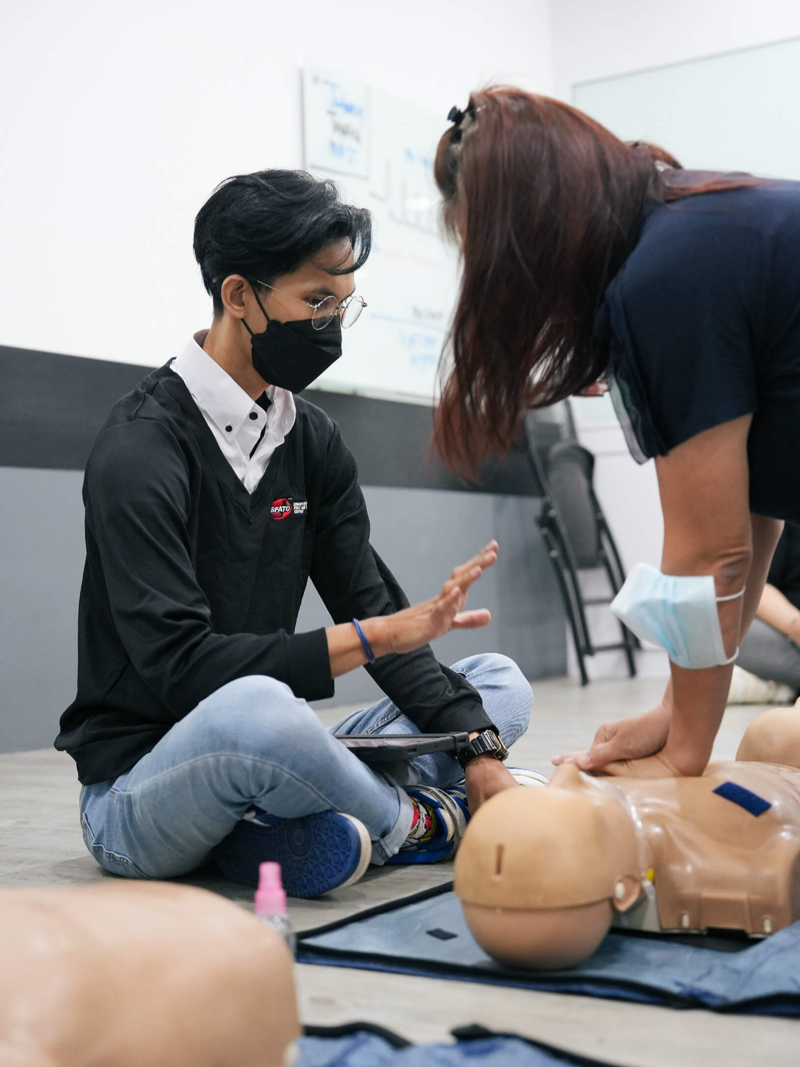 Occupational First Aid Trainer Mr Muhammad Nazrul 'Ifruz Bin Abdol Rahman